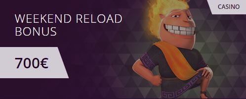 bonus ricarica weekend malina casino